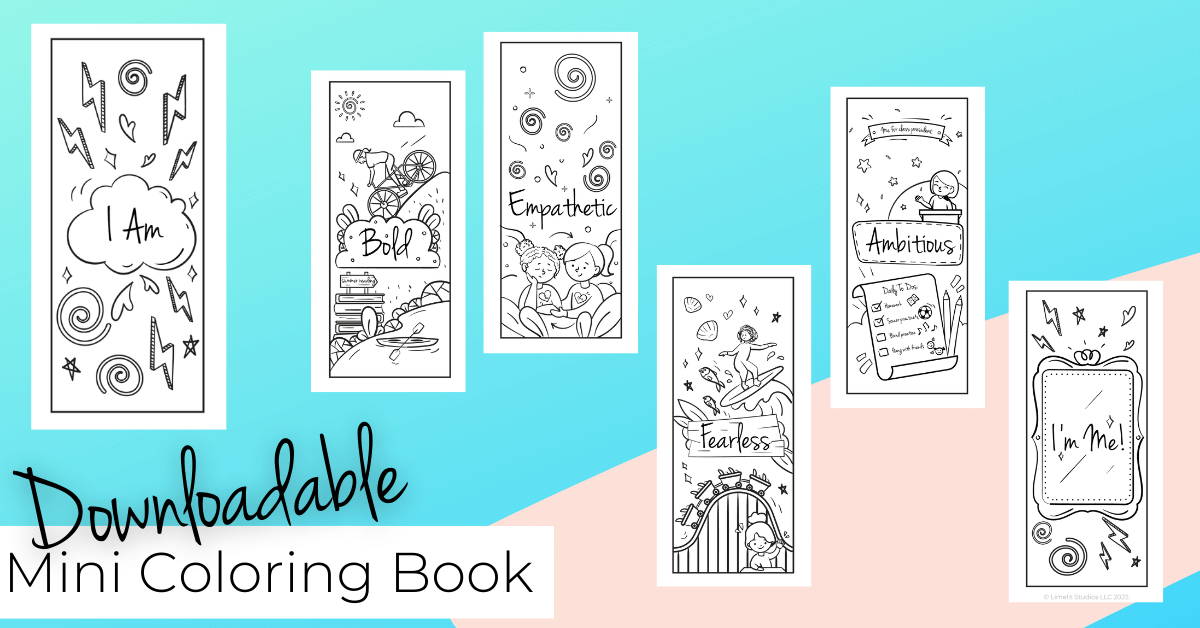 how to print a mini coloring book